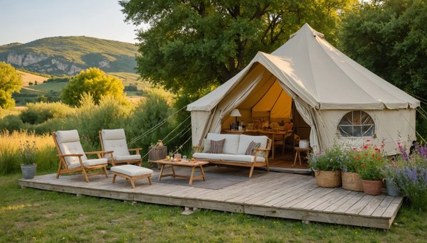 Pourquoi choisir une tente lodge pour vos vacances en drôme ?