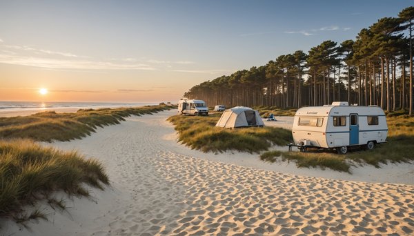 Landes guide camping bord mer